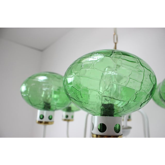 Mid-Century Chandelier from Drukov, 1970s For Sale - Image 6 of 14