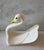Children's Vintage Ceramic Swan Towel Holder For Sale - Image 3 of 9