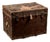 Early 20th Century Duluth Flat Top Trunk For Sale