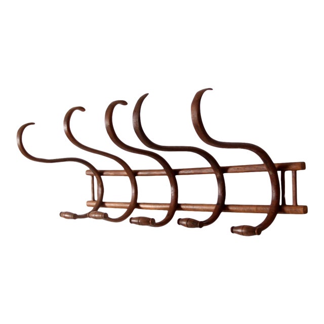 Antique Bentwood Wall Rack Chairish