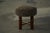 Danish Modern Oak Ottoman with Shearling Lambswool Upholstery, 1960s For Sale - Image 6 of 18