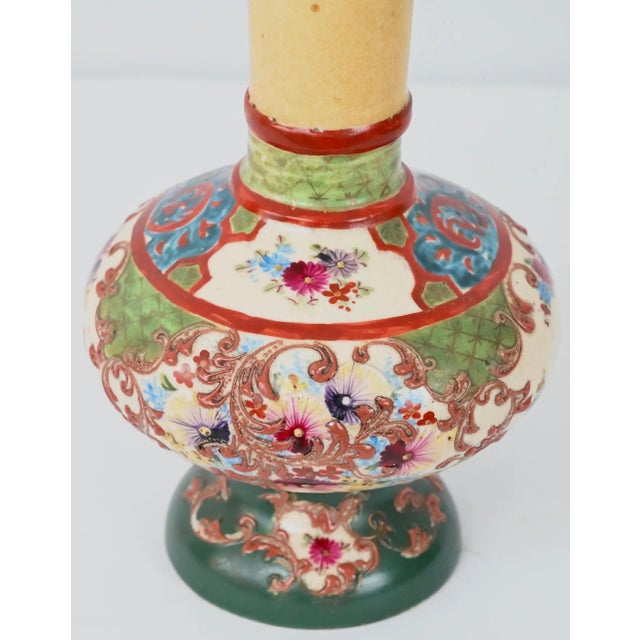 Pair of Japanese Imperial Meiji Period Porcelain Vases For Sale - Image 9 of 9