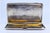 Metal Cigarette Case in Guilloche Silver on Both Sides with Monogram Card and Hinged Lid For Sale - Image 7 of 9