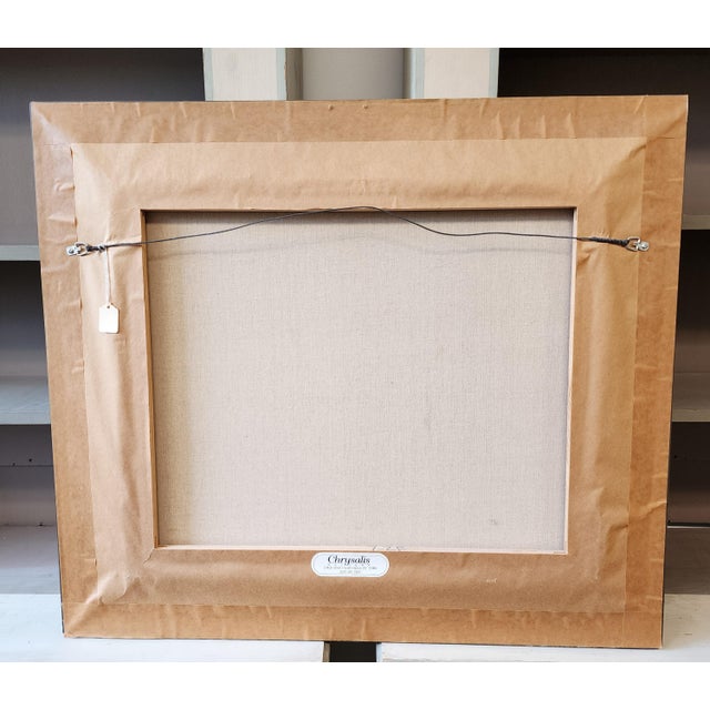 "White Pansies" Oil on Canvas by Kathy Anderson For Sale - Image 4 of 11