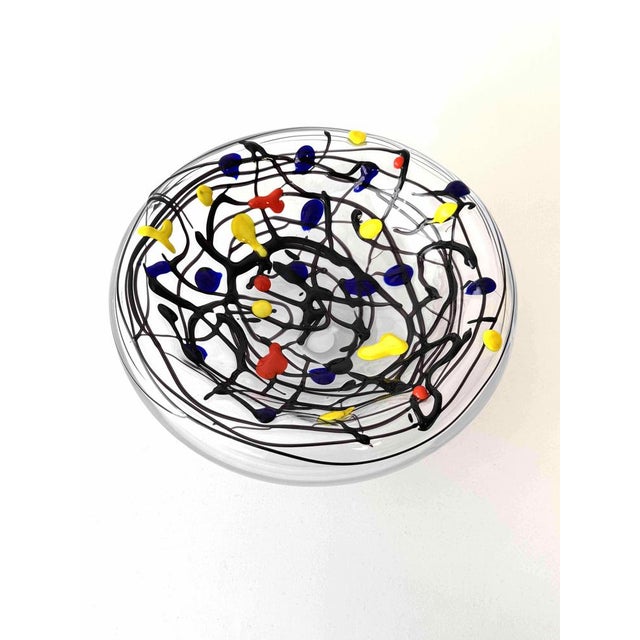 Glass Drip Painting Object by Richard Rooze, 2008 For Sale - Image 3 of 12