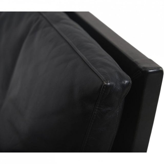 BO561 Lounge Chair in Black Leather by Fabricius & Kastholm, 1980s For Sale - Image 16 of 18