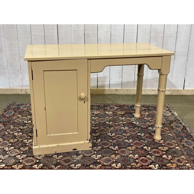English Oak and Walnut Desk, Early 20th Century For Sale - Image 5 of 15