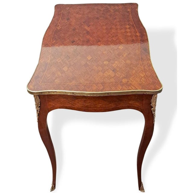 Small French Napoleon III Desk For Sale - Image 4 of 9