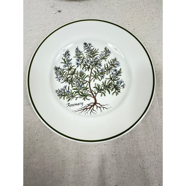 Vintage Tiffany Herbs Plates For Sale In New Orleans - Image 6 of 12