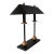 1980s Robert Sonneman for George Kovacs Memphis Style Post Modern Bankers Desk Lamp For Sale