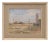 Port Landscape, Oil Painting, 20th Century For Sale