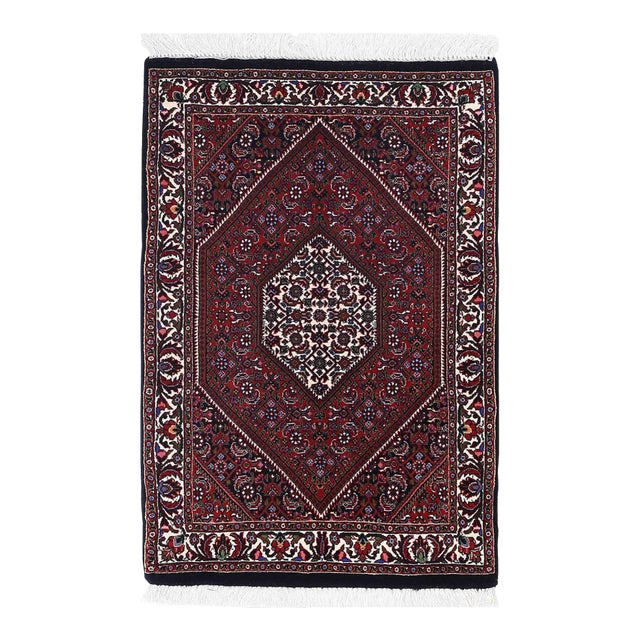 Fine Hand Knotted Persian Bidjar Rug For Sale
