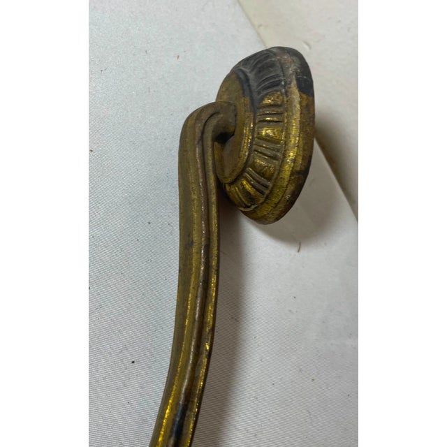 Up for sale is a wonderful pair of antique 19th century Victorian wall mount hooks. They can also be used as curtain rods...