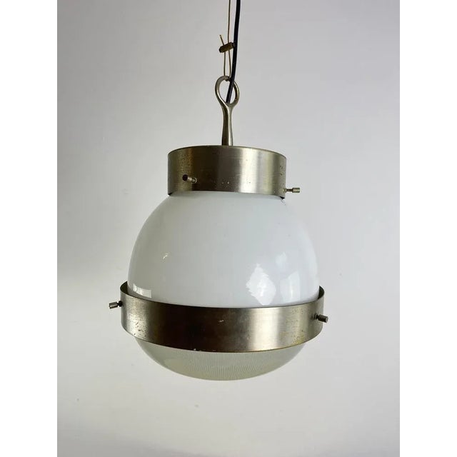 Mid-Century Modern Model Delta Pendant Light by Sergio Mazza for Artemide, 1960s For Sale - Image 10 of 12
