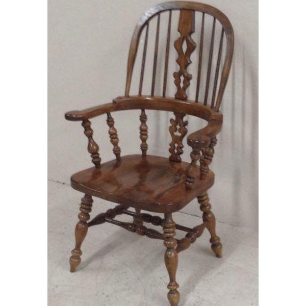 Ethan Allen Royal Charter Windsor Captain Dining Chair Chairish