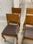 Set of 6 Danish Modern Beech Dining Chairs – 1960s – Cabriole Legs For Sale - Image 14 of 18
