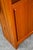 1960s Mid Century Danish Modern Bookshelf Cabinet Teak Shelves Cabinet Doors Wood MCM For Sale - Image 5 of 12