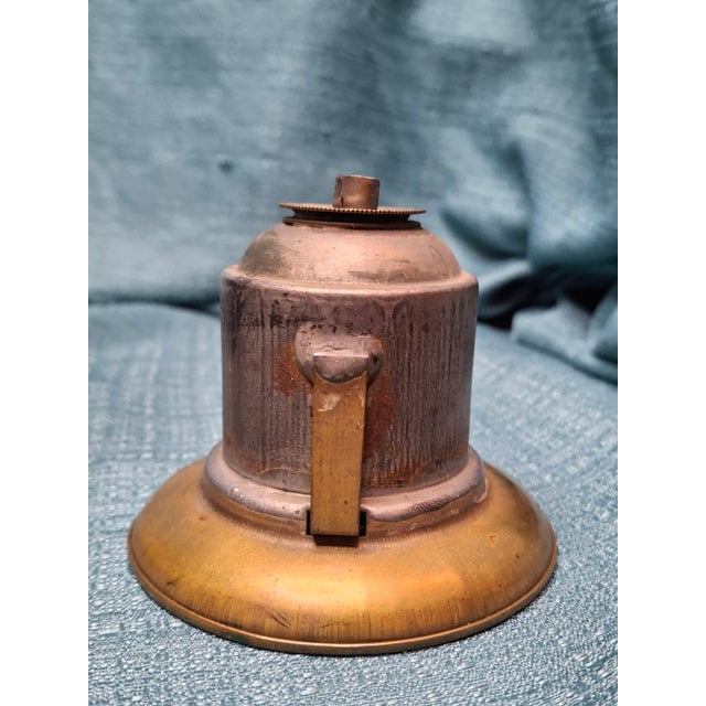 Rare Miniature Bell Top Bell Bottom Antique Lantern "Rain Lantern" Style C. 1870 For Sale - Image 14 of 17