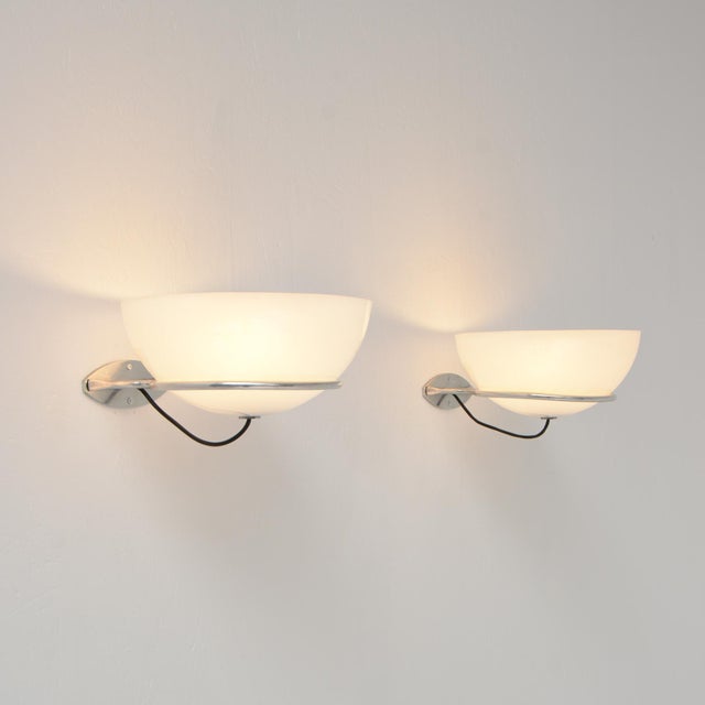 Wall Lamps 2/1 by Gino Sarfatti for Arteluce, Set of 2 For Sale - Image 6 of 18