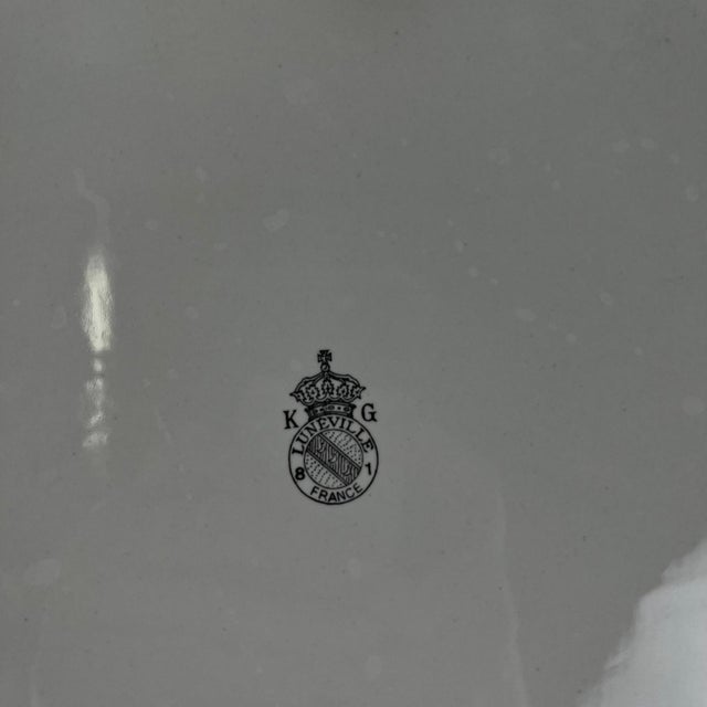 1980s Streetlight Trivet with Tulip Motif from KG Lunéville, 1980s For Sale - Image 5 of 6
