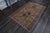 1970s Vintage Handmade Wool Cotton Beige Area Rug For Sale In San Francisco - Image 6 of 11