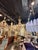 19th C. French Baccarat Manner Bronze and Crystal Chandelier For Sale - Image 4 of 9
