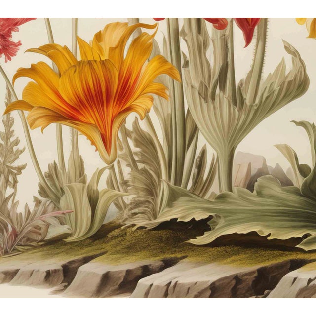 2020s 20' X 20' Framed 'Flowers' Watercolor Botanical Print #8 - 'Hortus Floridus' Style For Sale - Image 5 of 5