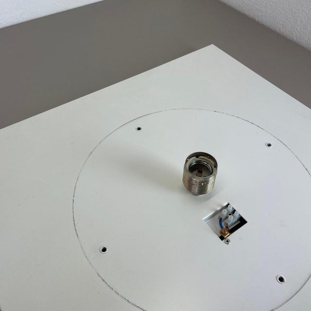 White Wall Light Panel Element, Germany, 1980s For Sale - Image 15 of 18