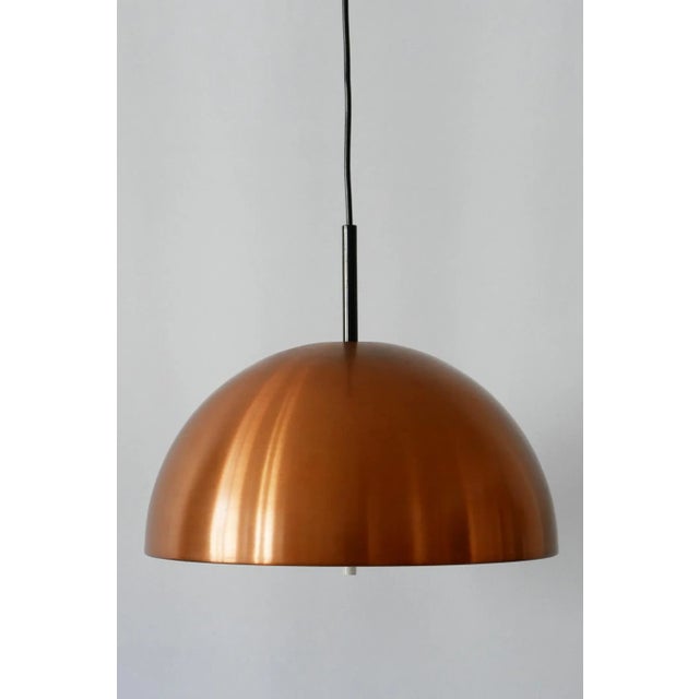 Copper German Copper Pendant Lamp from Staff, 1960s For Sale - Image 8 of 18