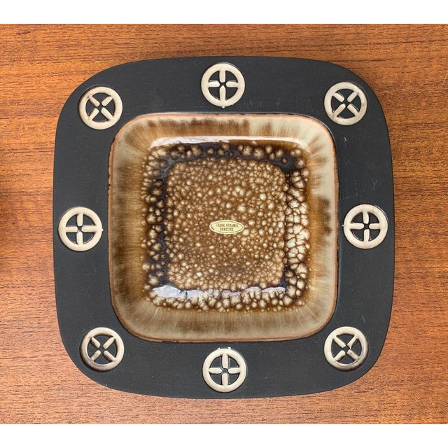 Mid-Century Danish Studio Pottery Bowls from Frank Keramik, 1960s, Set of 2, in Very Good conditions. Designed 1960 to...