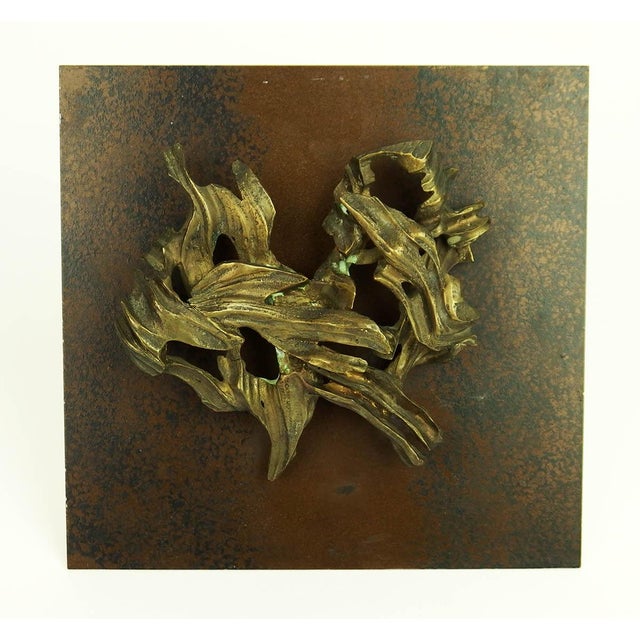 Black Abstract Sculpture in the style of Jean Campa, 1980s For Sale - Image 8 of 8