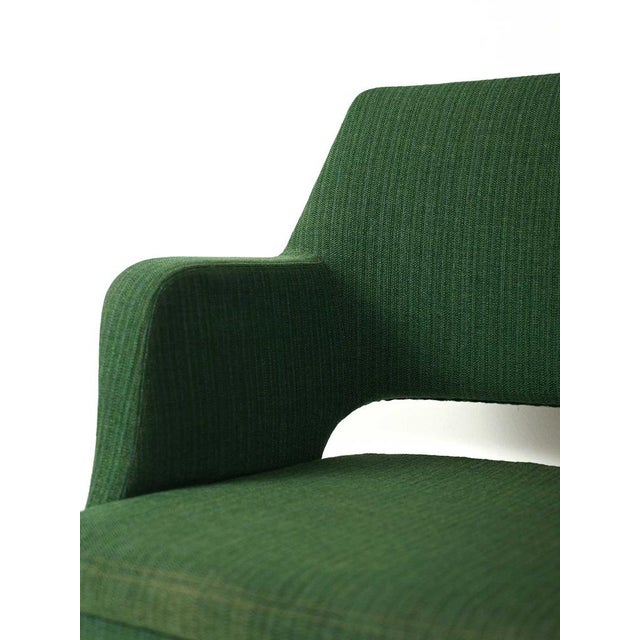 1950s Forest Green Oslosund Armchair from Kinnarps, 1950s For Sale - Image 5 of 8
