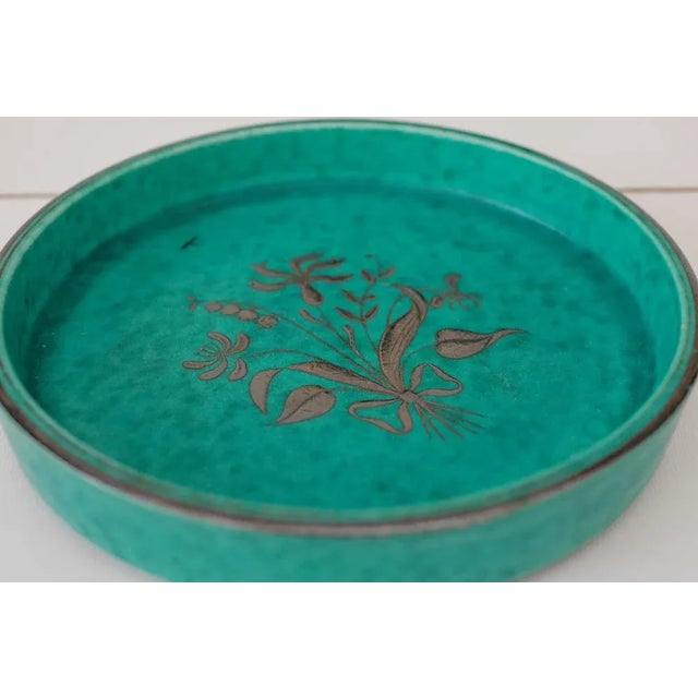 Grace Argenta Plate by Wilhelm Kåge for Gustavsberg For Sale - Image 10 of 11