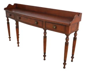 Baker Sheraton Style Cherry Walnut Sideboard