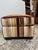 2010s Donghia Striped Velvet Ottoman, For Sale - Image 5 of 12