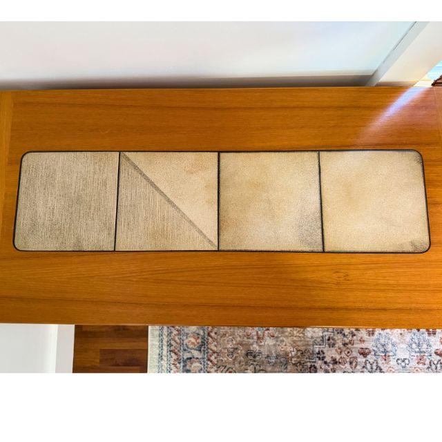 Late 1970s Danish Gangsø Møbler, Attributed Teak Console Table, Made in Denmark For Sale - Image 6 of 17