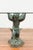 Metal Contemporary Greco-Roman Style Bronze Double Cherub Dining Table Base For Sale - Image 7 of 10
