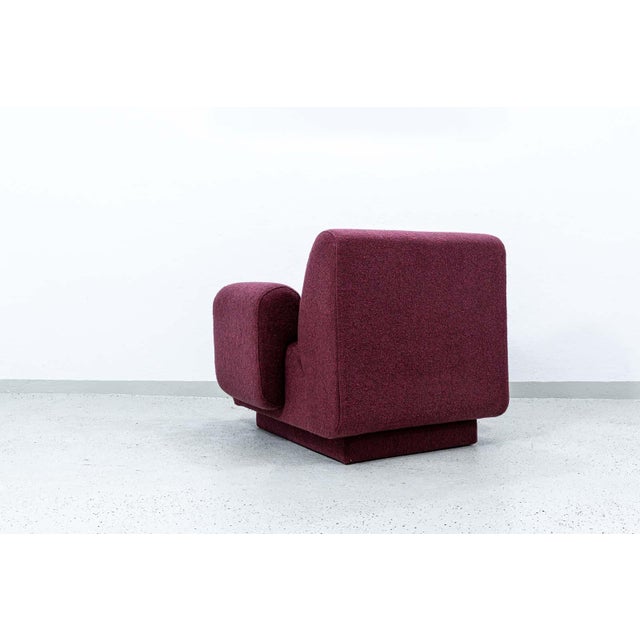 1970s Space Age Lounge Chair by Eberhard Geißler for Oelsa, Germany, 1978 For Sale - Image 5 of 16