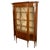 Antique Art Nouveau Inlaid Mahogany Display China Cabinet Vitrine Waring Gillow, 1905 For Sale - Image 10 of 13