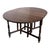 Vintage Oak Drop Leaf Dining Table, 1950s For Sale - Image 4 of 10