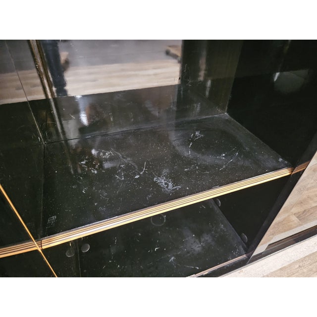 Sideboard in Lacquered Wood with Illuminated Compartment by Pierre Cardin, 1970 For Sale - Image 11 of 18