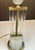 Vintage Neoclassical Glass Rod Table Lamp For Sale - Image 4 of 10