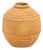 Bubbled Terra Cotta Vase 8"H For Sale