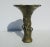 Antique Japanese Bronze Flower Vase Miniature For Sale - Image 10 of 10