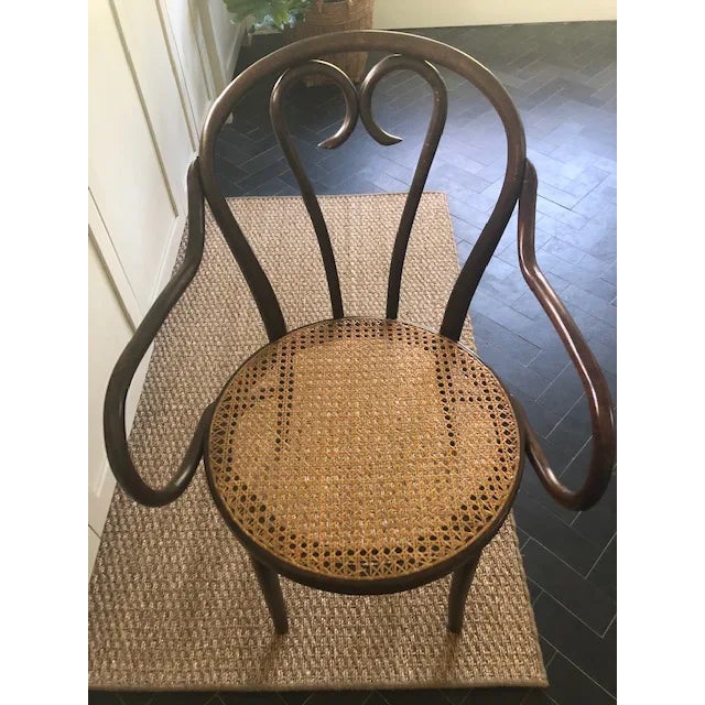 Vintage Bentwood Thonet Style Chair For Sale - Image 11 of 13