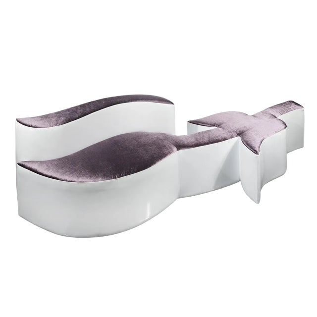 Italian Sofa / Pouf Tulip from VGnewtrend For Sale