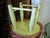 Vintage French Country Lime Green Rustic Footstool Stool W a Child Pictured For Sale - Image 16 of 16