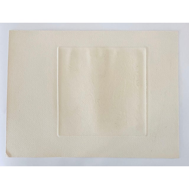 Mid 20th Century Robert A. Birmelin, Chinese Man In Tree, American Modernist Abstract Etching For Sale - Image 5 of 6