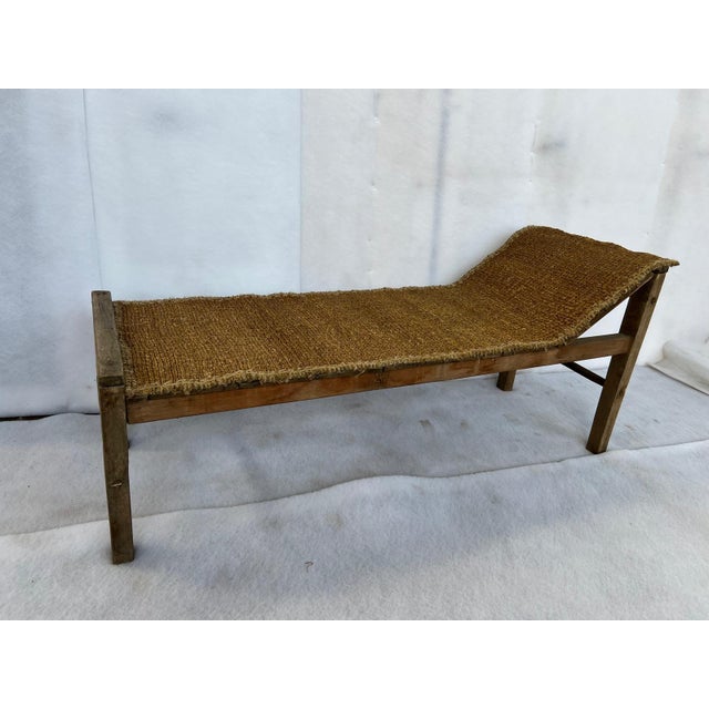 Hungarian Beech Folk Bed For Sale - Image 5 of 5