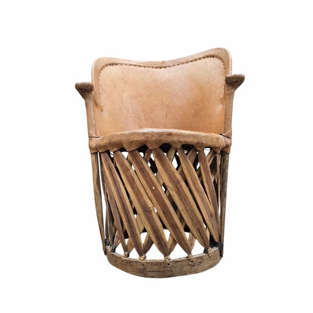 Animal Skin Vintage Native American Leather - Pair For Sale - Image 7 of 12